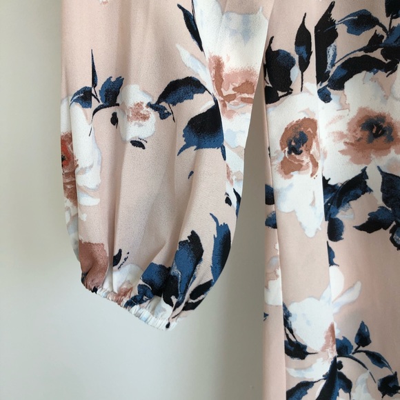 City Triangle Floral Print Dress - Picture 6 of 8